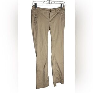 American Eagle Outfitters Kick Boot Tan Flare Pants